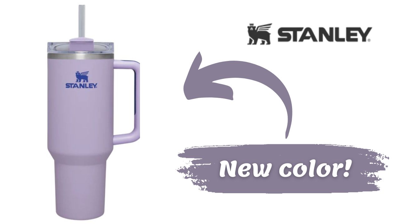 Orchid soft matte is here! #stanley #stanleycup #stanleytumbler