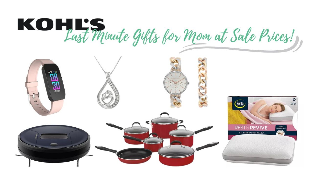 Kohl's gifts sale for mom