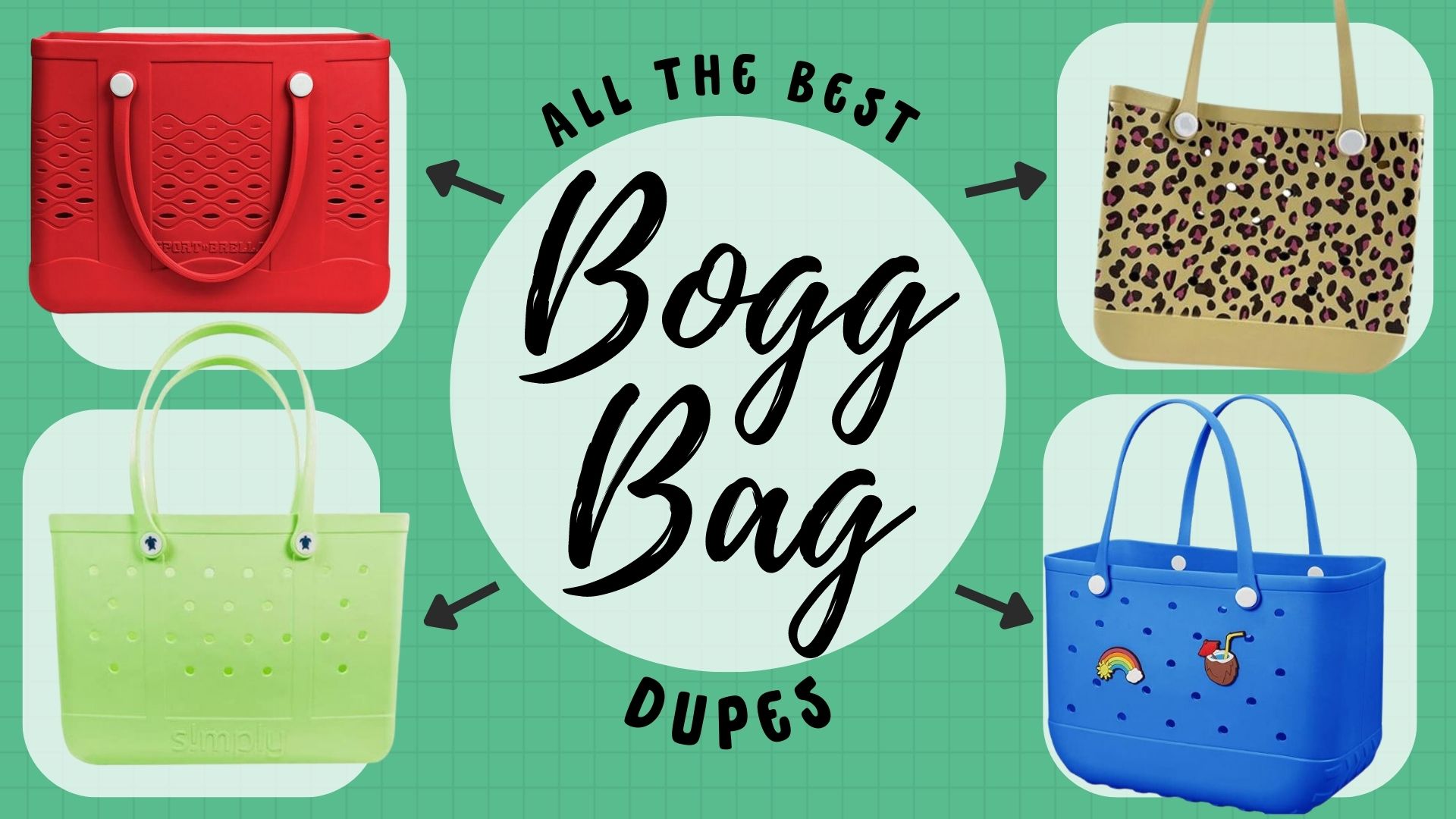 Bogg Bag - Real vs Dupe #boggbag #beachbag #summer #dupes #summerstyl, Bogg  Bag