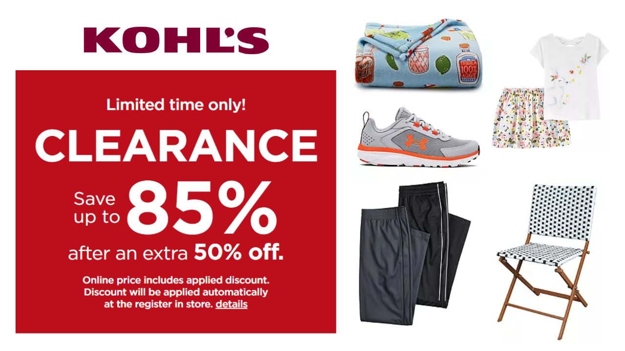 Get a Deal on Kohl's Clearance $10 or Less January 2024
