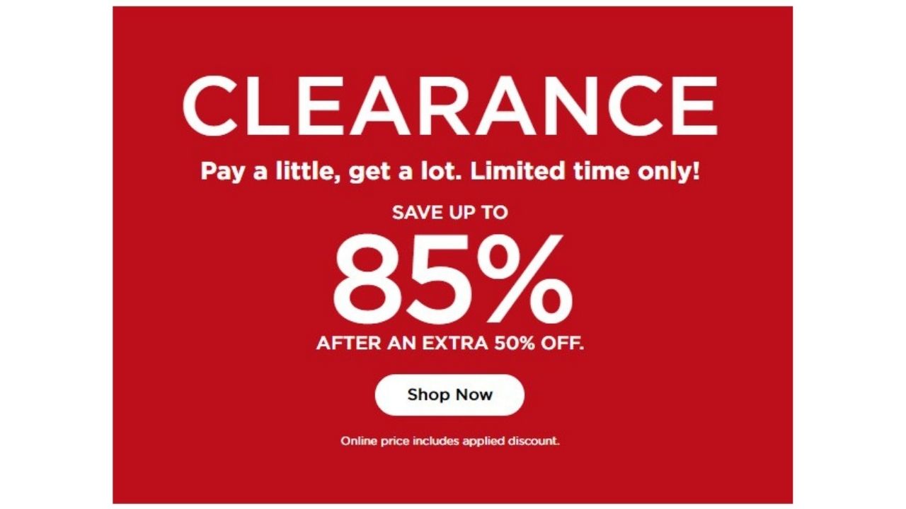 Kohl's Clearance Sale  Up to 85% Off! :: Southern Savers