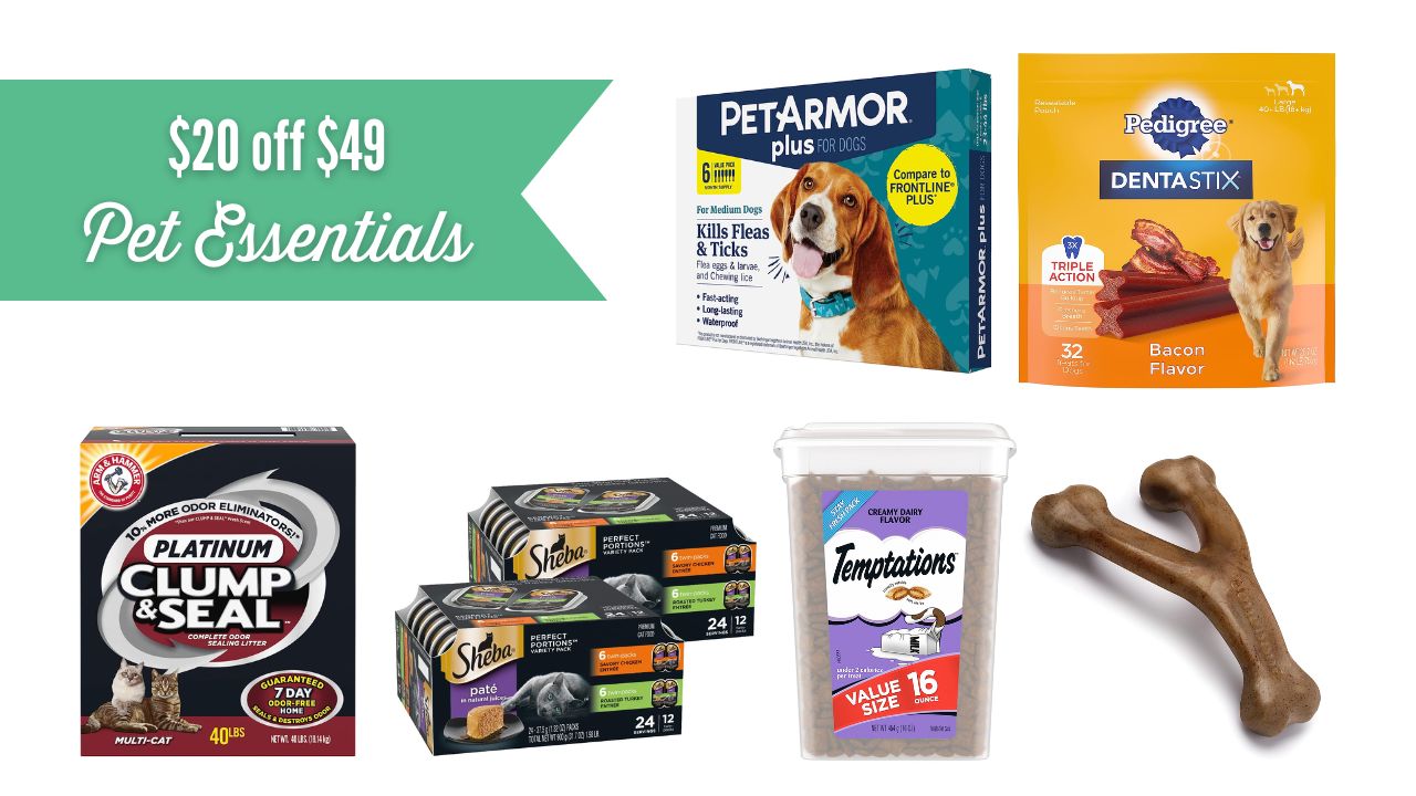 Amazon 20 off 49 Pet Supplies Southern Savers