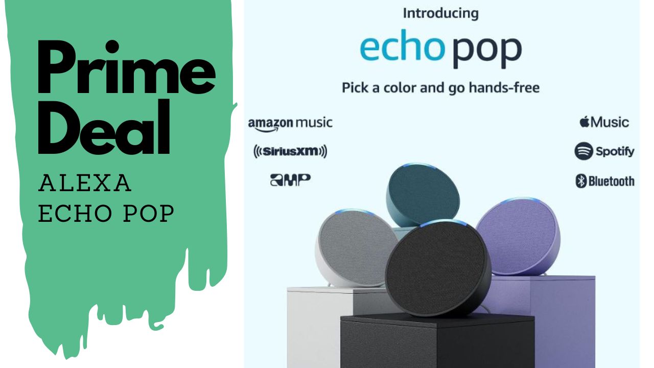 s colorful Echo Pop is on sale for just $17.99 ahead of