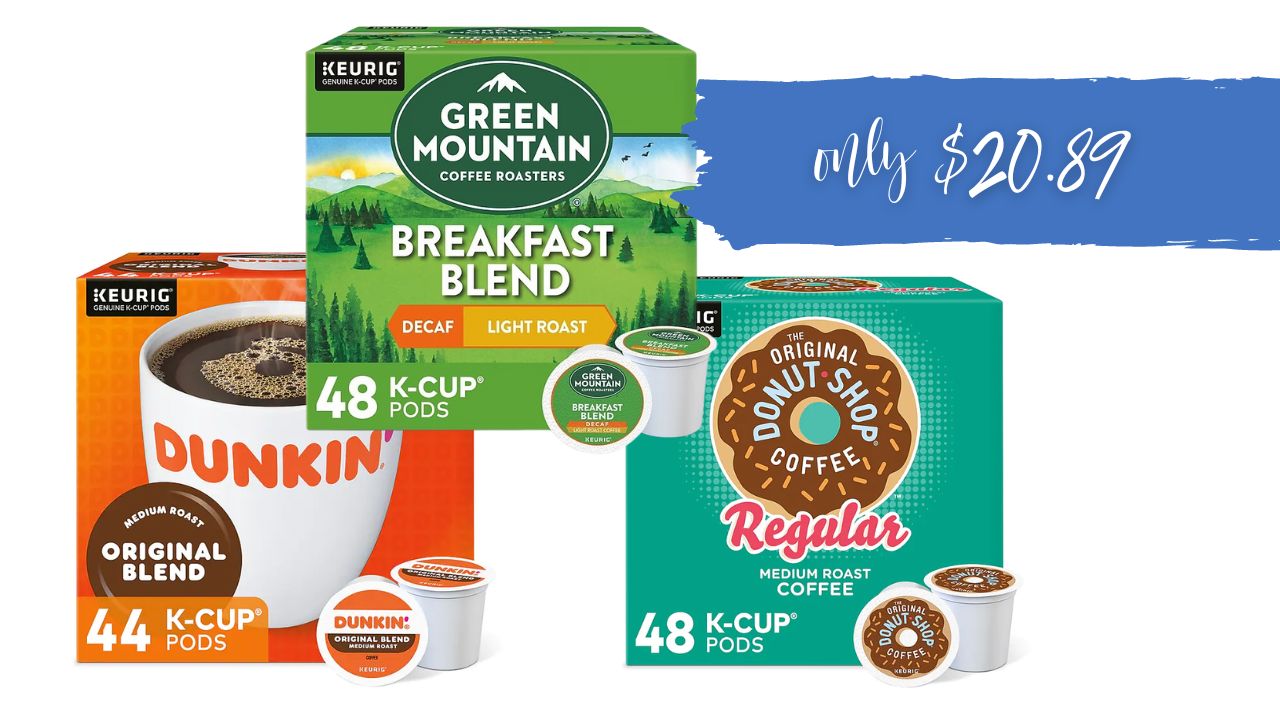 K-Cups 40-48 Count On Sale for $20.89 at Staples :: Southern Savers