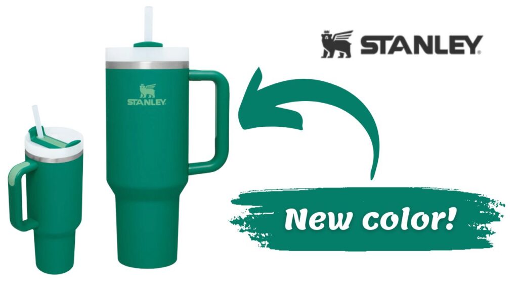 New Stanley Color Released Flowstate 40 oz in Alpine Green