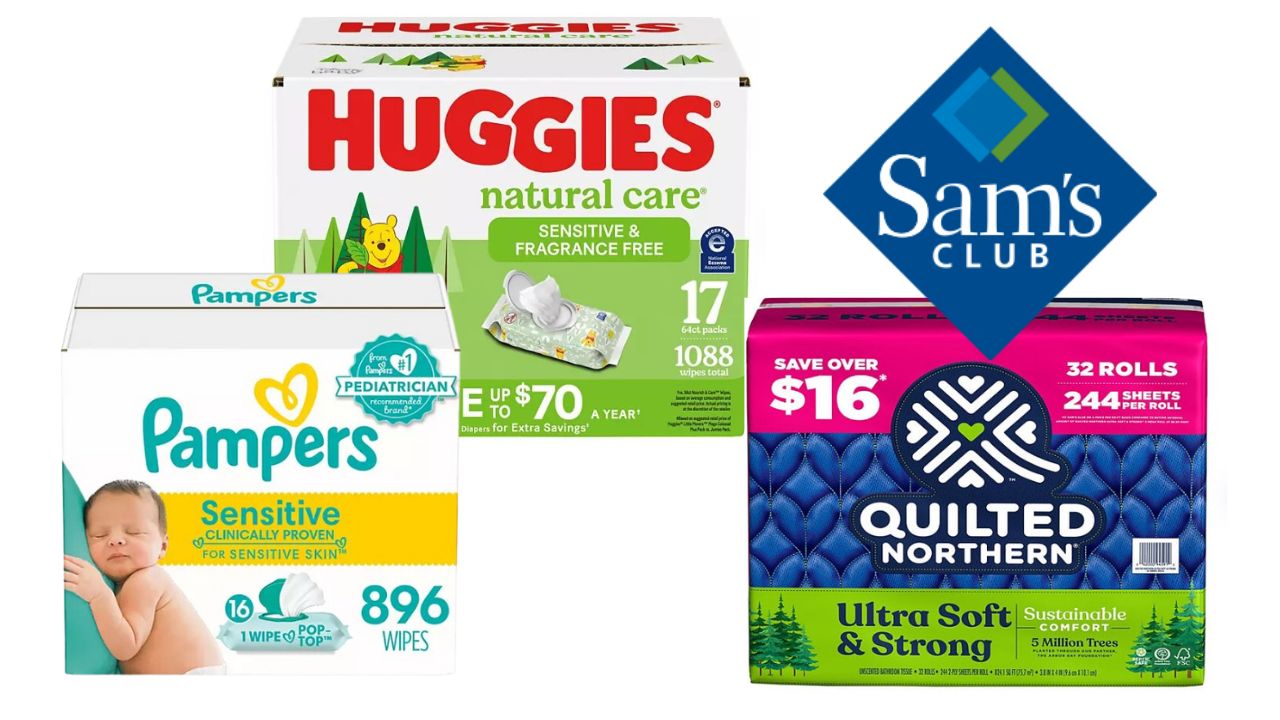 Sam's Club Baby Wipes & Toilet Paper Deals :: Southern Savers