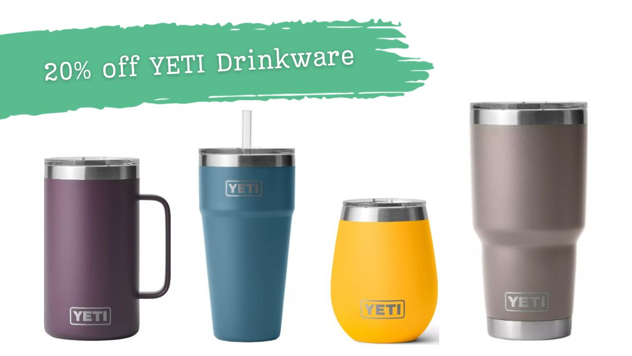 Yeti Is Having a Rare Sale at , with Drinkware Up to 30% Off