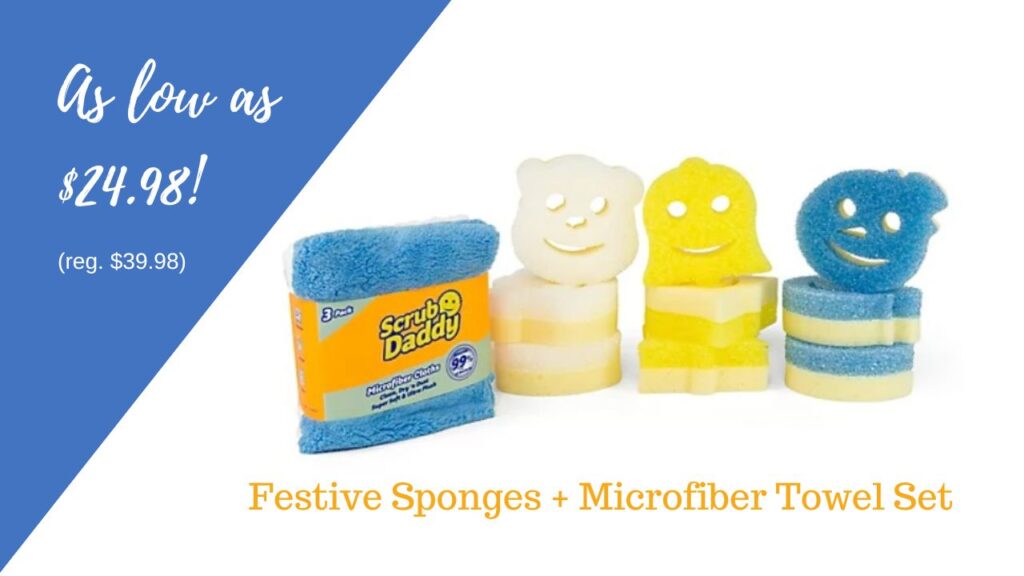 Scrub Mommy 9-Piece Winter Sponge Set Sale :: Southern Savers