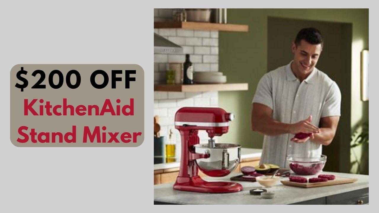 This KitchenAid Stand Mixer Is on Sale for $200 Off