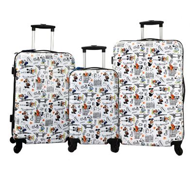 Blue Disney's Lilo & Stitch Hard Shell 4-Wheel Suitcase