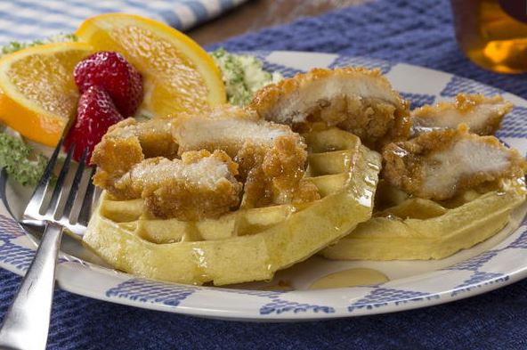 chicken waffles