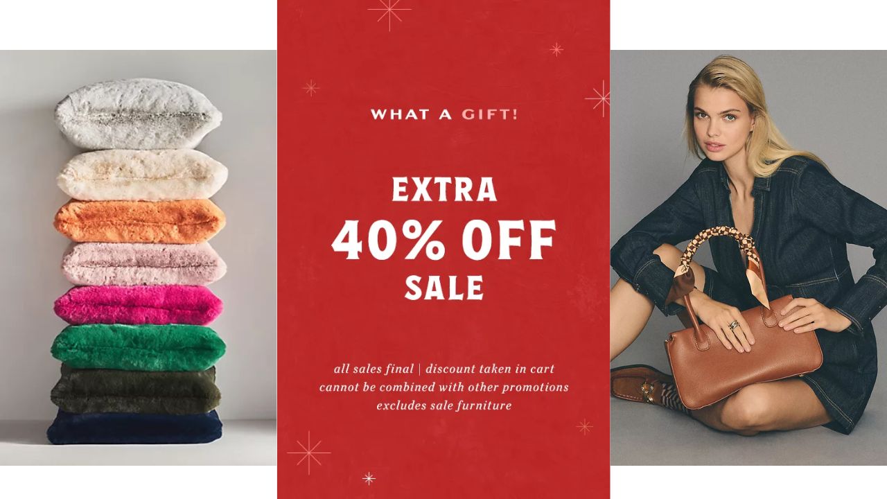 Anthropologie Extra 40% Off Summer Clearance Sale: Prices Start at $2