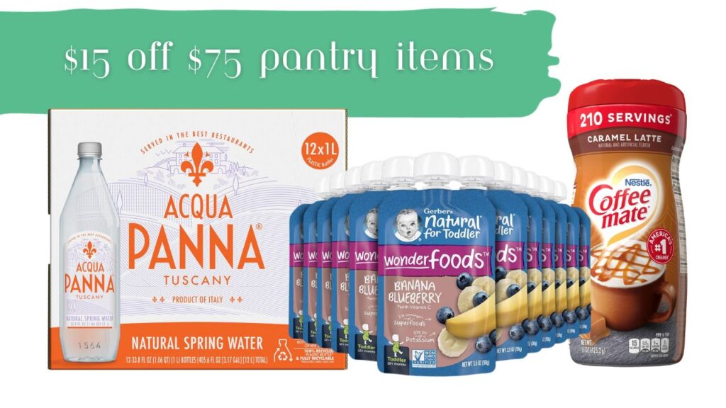 Save $15 When You Spend $75 On Select Pantry Items :: Southern Savers