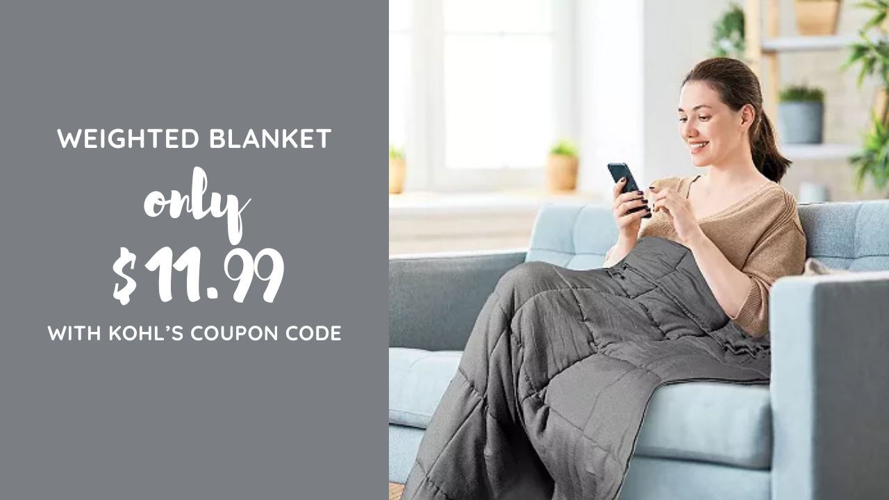 Weighted blanket at online kohl's