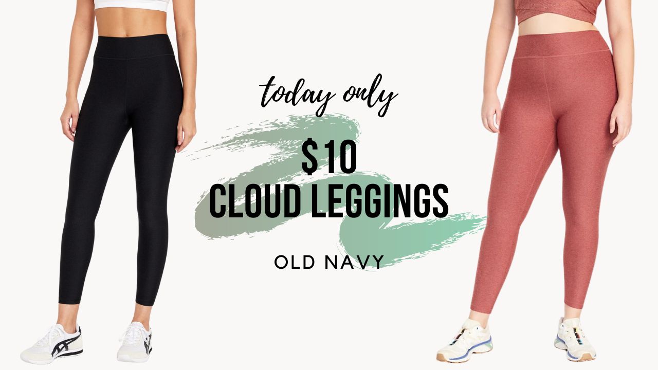 Old Navy High-Waisted Cloud+ 7/8 Leggings for Women