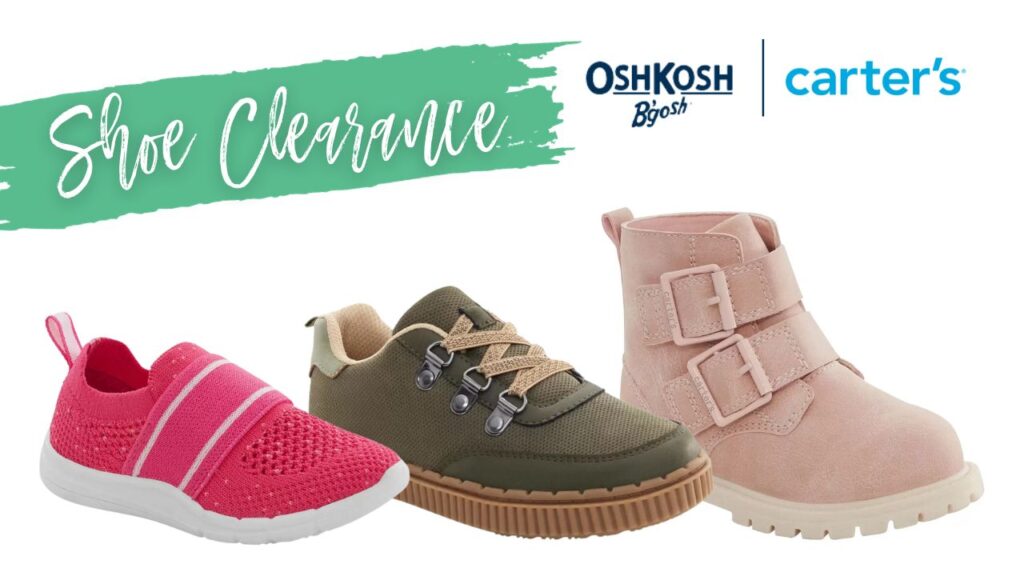 OshKosh & Carter's Shoe Clearance  Starting at $2.39! :: Southern Savers