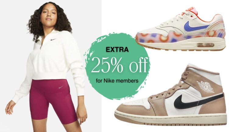 nike extra 25 off