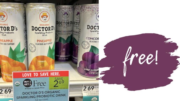 FREE Doctor D's Sparkling Probiotic Drink :: Southern Savers