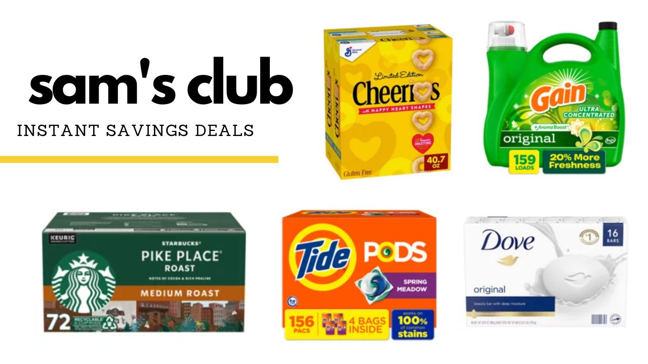 Sam's Club February Instant Savings Deals Southern Savers