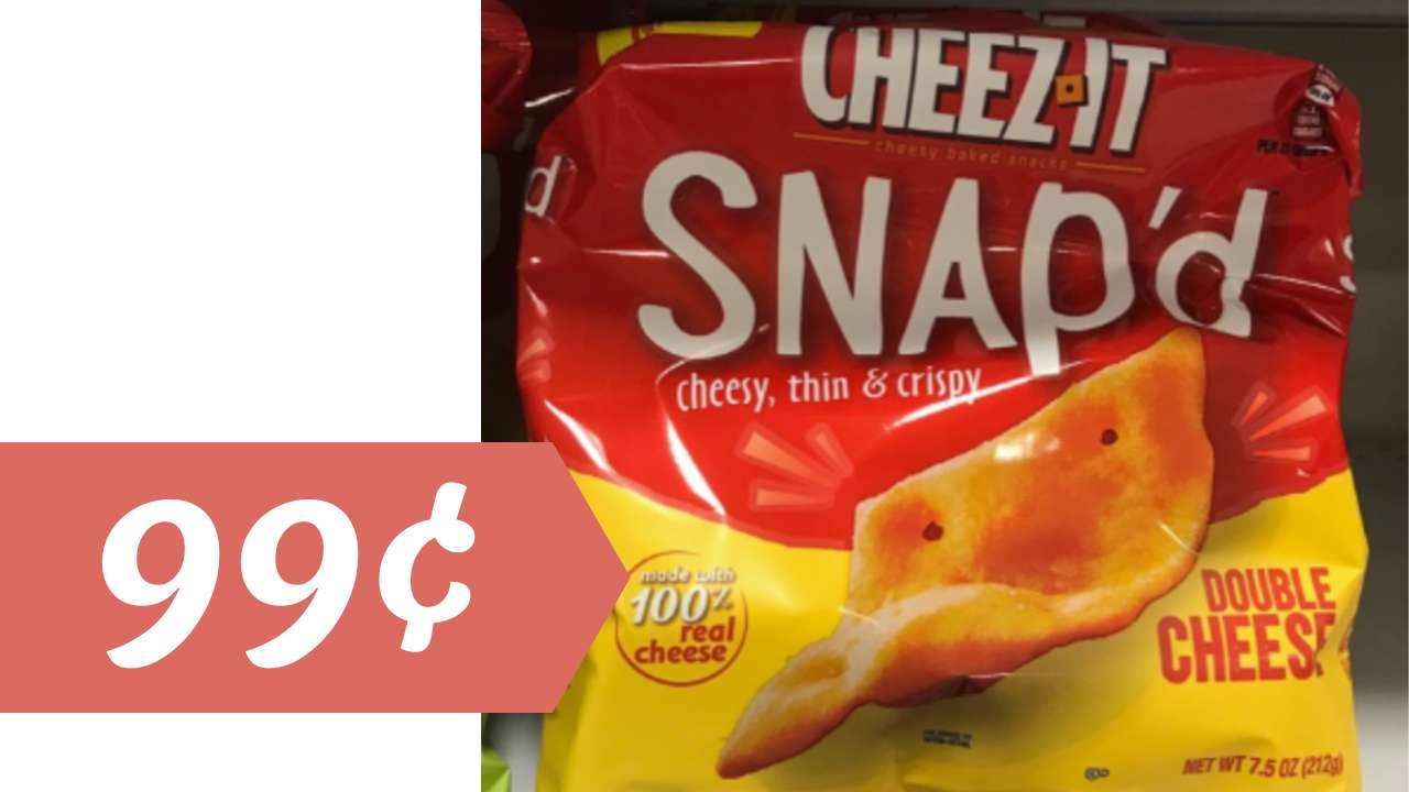 99¢ Cheez-It Snap'd Crackers at Kroger :: Southern Savers