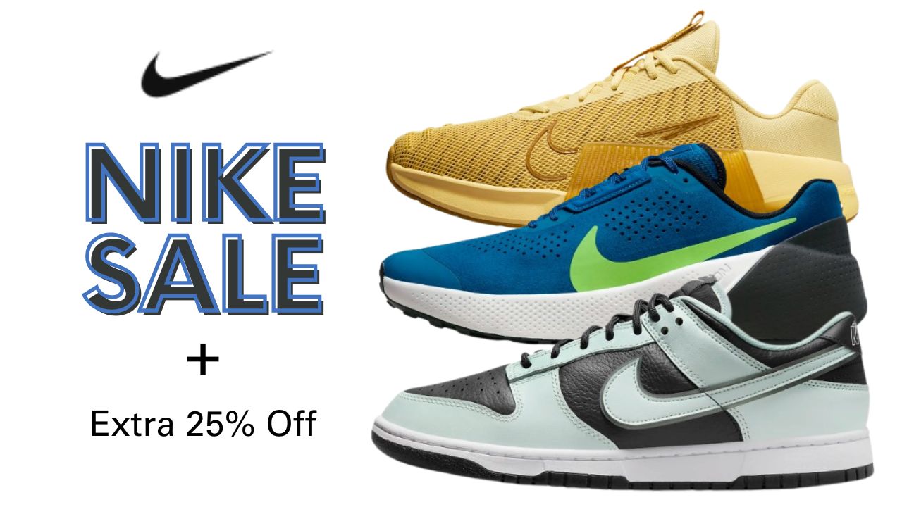 25 percent off nike best sale