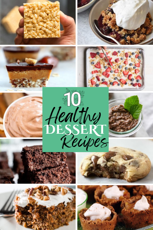 10-healthy-dessert-recipes-Pinterest-Pin 10 وصفات حلوى صحية (مع الحد الأدنى من السكر المضاف!) :: المدخرات الجنوبية