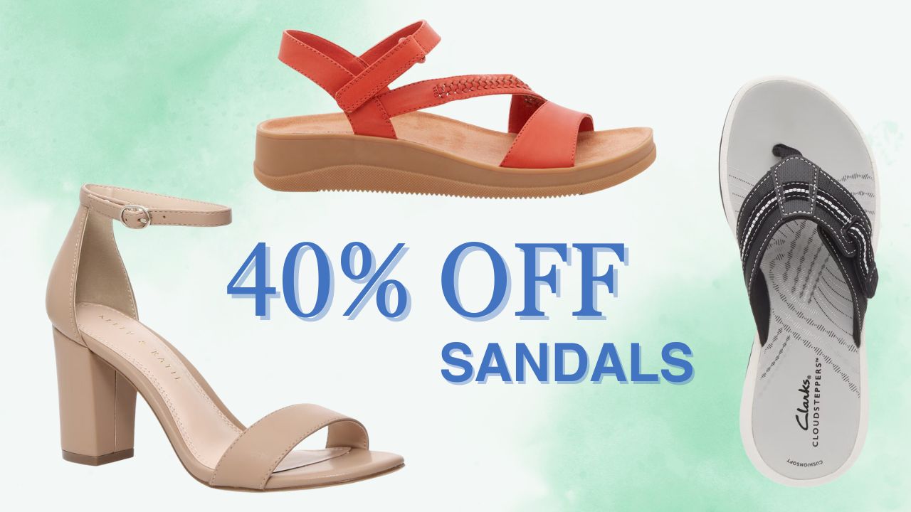 Clarks sandals dsw hotsell