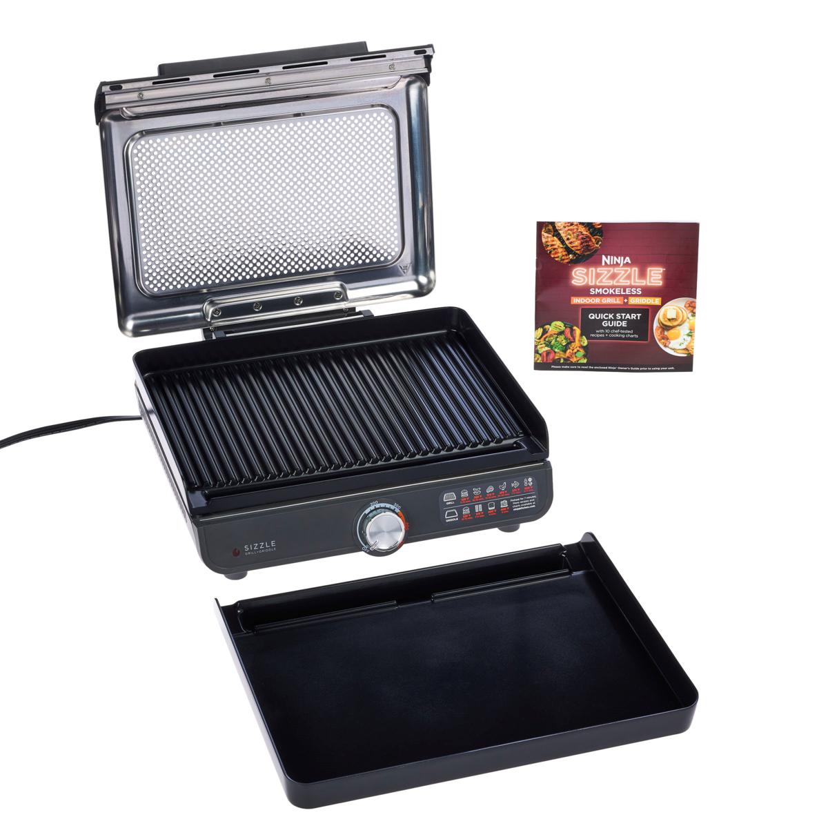 Ninja Sizzle Smokeless Indoor Grill and Griddle Now Just $69.99 (reg ...