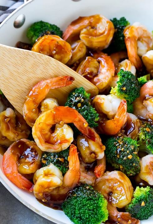 shrimp stir fry