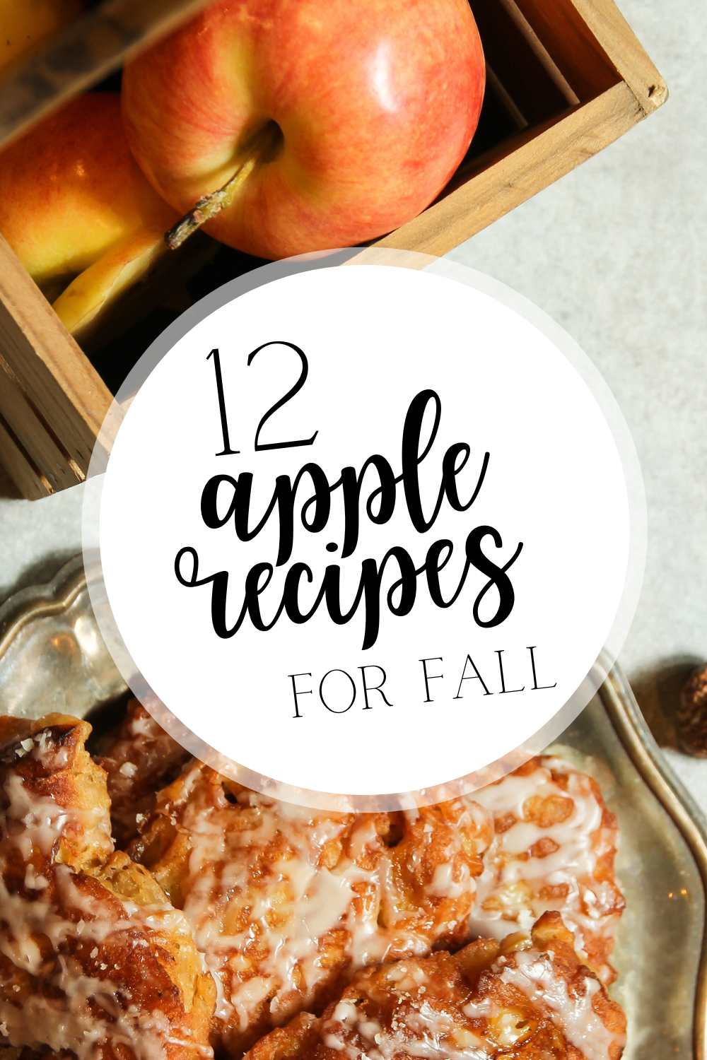 When it's fall, pumpkin recipes usually reign supreme in people's minds, but the flavor of apple is so comforting: it's a classic for the fall season.