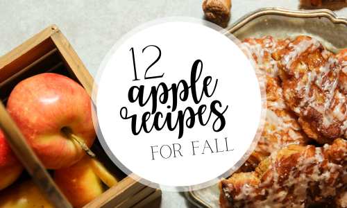 When it's fall, pumpkin recipes usually reign supreme in people's minds, but the flavor of apple is so comforting: it's a classic for the fall season.