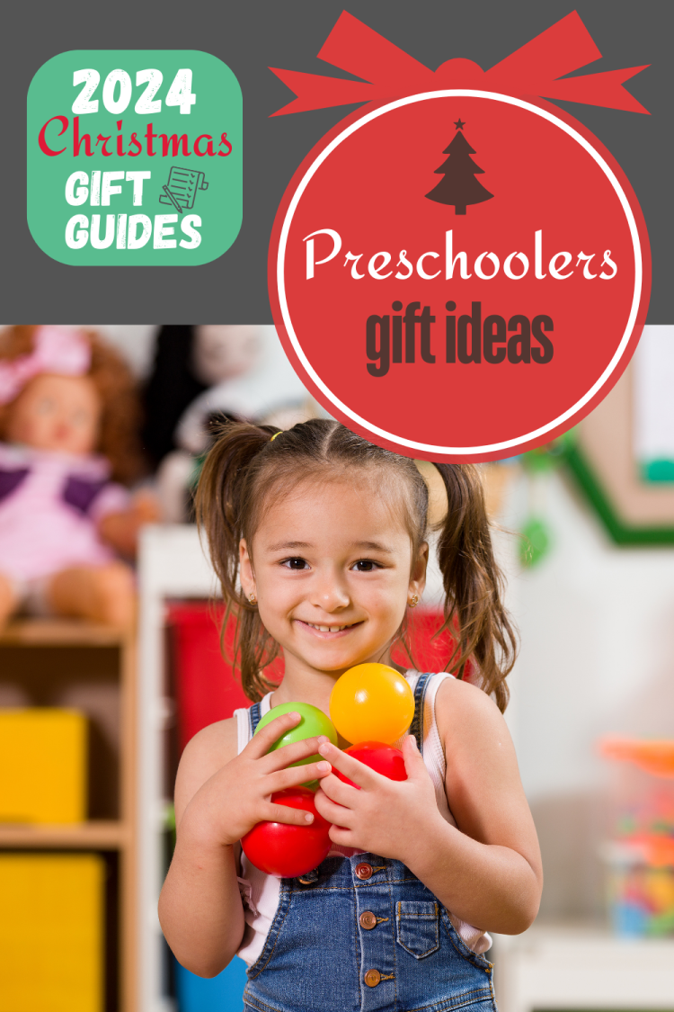 We're back with our gift guides for Christmas 2024! This list covers some of the top new gift ideas for preschoolers, as well as some classics.