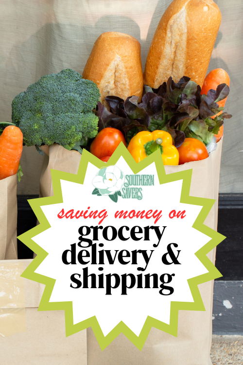 If you have limited transportation, having groceries brought to you is a game changer. Here are my tips for saving money on grocery delivery and shipping!