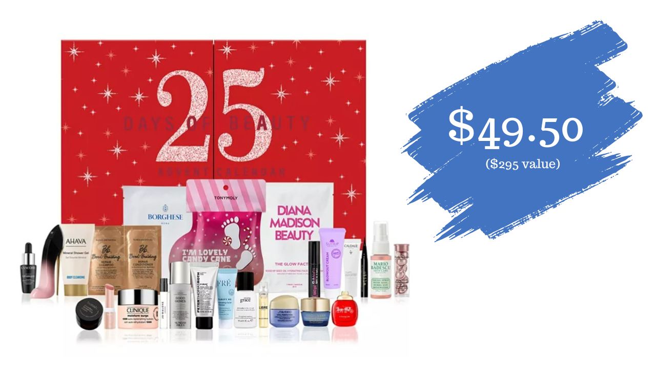 NEW Macy’s 25 days of hotsell Beauty Christmas Advent Calendar