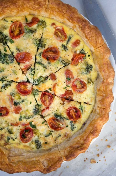 veggie quiche