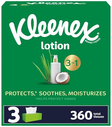 kleenex lotion