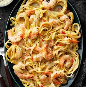 shrimp fettuccine