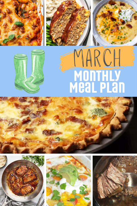 A whole month's worth of dinner ideas for free! Download the Southern Savers March 2025 Monthly Meal Plan to make life easier.