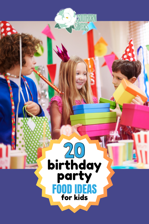 Kid birthday parties can be expensive! Feed everybody while keeping it budget friendly with these frugal birthday party food ideas for kids. 